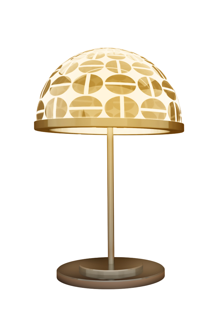 Edgelit Table Lamp